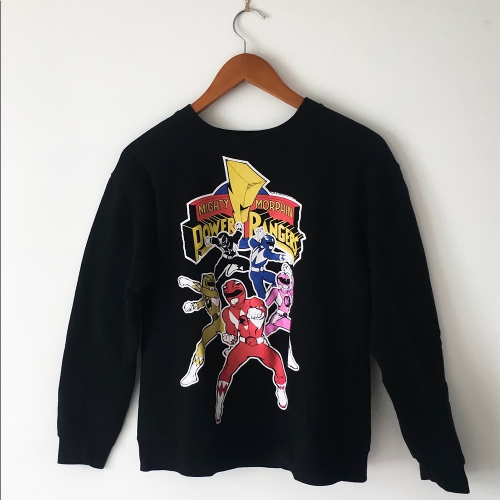 90s Power Rangers Crewneck Sweatshirt - Picture 2 of 6